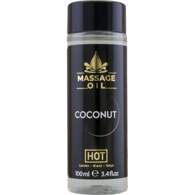 HOT masážní olej na péči o pokožku kokos 100 ml