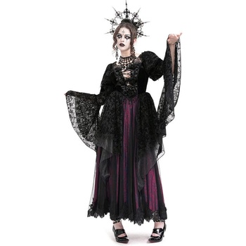 Devil fashion дамска рокля devil fashion - Черна и червена готика - eskt05202