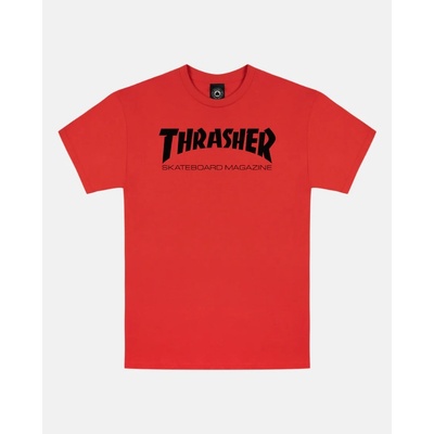 Thrasher Triko Thrasher Skate Mag 2025 red