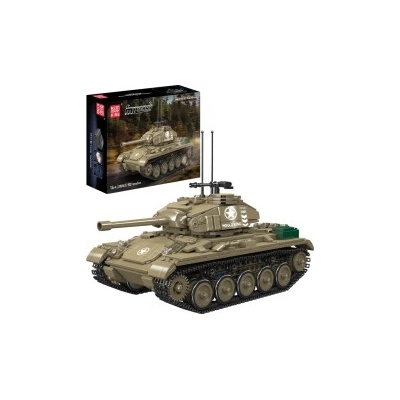 Mould King 20043 Americký tank M24 Chaffee R/C