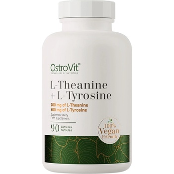 OstroVit L-Theanine + L-Tyrosine, 90 Capsules