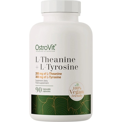 OstroVit L-Theanine + L-Tyrosine, 90 Capsules