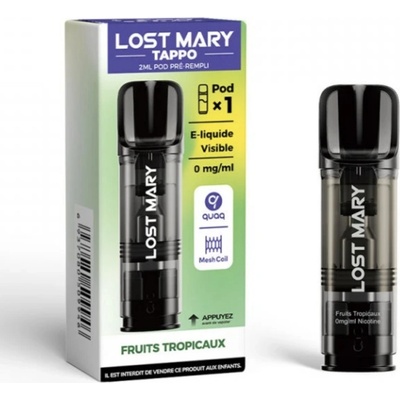Elf Bar Lost Mary Tappo Cartridge Tropický mix Passion Kiwi Goyave 20 mg
