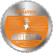 Evolution TCT RAGE 355 mm 36z EVO-355-MULTI