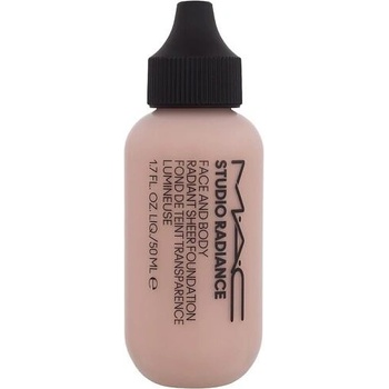 MAC Studio Radiance Face and Body Radiant Sheer Foundation lehký make-up na obličej a tělo W7 50 ml
