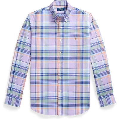 Ralph Lauren Риза с дълъг ръкав Polo Ralph Lauren Men's Long Sleeve Patterned Shirt - Lavender Multi