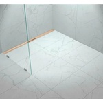 KESSEL Комплект душ канал с капак Kessel Linearis iNFINITY 90 110 см меден (45203.11)
