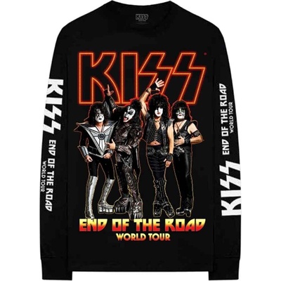 Kiss End Of The Road Tour (Ex-Tour & Back & Sleeve Print) Black XL Риза (KISSLST15MB04)