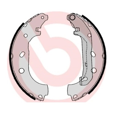 Sada brzdových čeľustí BREMBO S 24 539