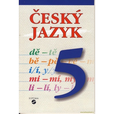 Český jazyk 5.ročník UČ Septima –