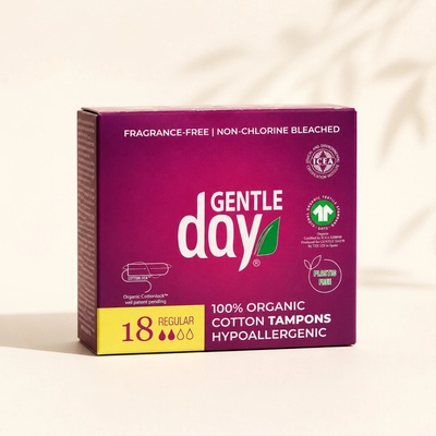 Gentle Day® Regular Tampóny 18 ks