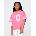 GAP Детска oversize тениска Varsity GAP GAP | Rozov | Момичешки | 104/110