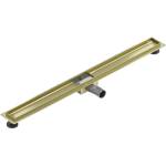 Mexen Flat корпус за линейно оттичане 90 cm, златисто четкан - 1A15090 (1A15090)