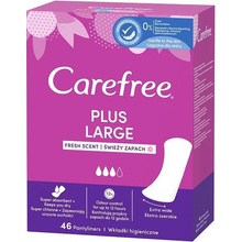 Carefree Plus Large slipové vložky se svěží vůní 46 ks