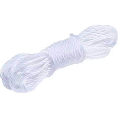 Dedra-Exim Šnúra na bielizeň 10 m biela 4 mm DED-M90A040
