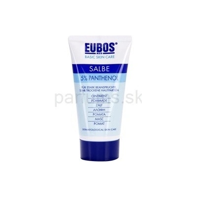 EUBOS Basic Skin Care regeneračná masť pre veľmi suchú pokožku (With Camomile, Panthenol, Allantoin and Lipids) 75 ml