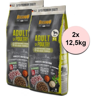 Belcando Adult GF Poultry 2 x 12,5 kg