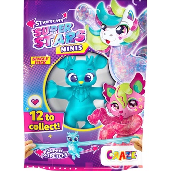 CRAZE Мини разтегливи създания Craze - Superstars, асортимент (C51344)