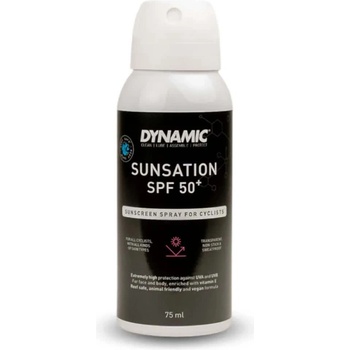 Dynamic bike care Sunsation SPF-50 Sunscreen 75ml - Clear (Black)