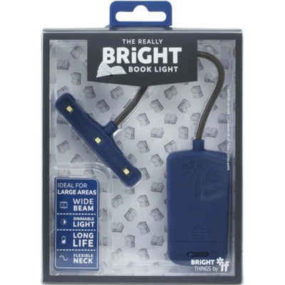 Lampička Bright book light modré