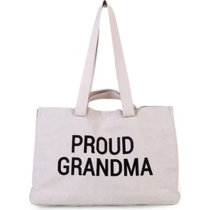 Childhome Чанта за принадлежности ChildHome - Proud Grandma, бяла (CWGBOW) - ozone