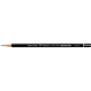 Tombow Молив MONO 100 6B (12) (MONO-100-6B)