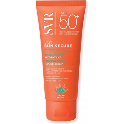 SVR Sun Secure Lait SPF50+ hydratační biologicky odbouratelné ochranné mléko 100 ml