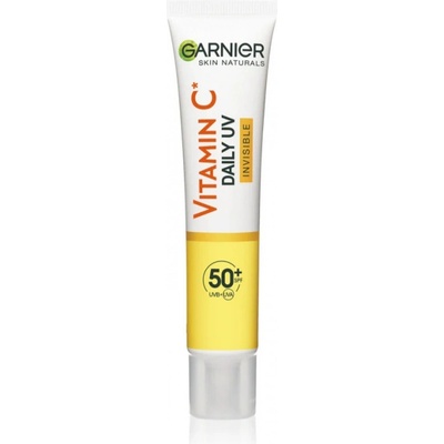 Garnier Skin Naturals Vitamin C Daily UV Invisible Серуми за лице, емулсии 40ml