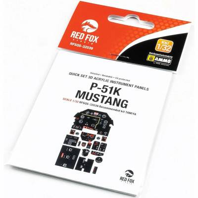 Tamiya Red Fox Studio Kft. Red Fox Studio P-51K Mustang for 1:32