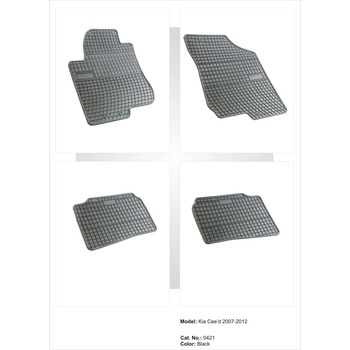 Image 1 of FroGum Гумени стелки за KIA Ceed I (2007-2012), марка Frogum (0421)