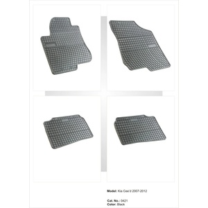 FroGum Гумени стелки за KIA Ceed I (2007-2012), марка Frogum (0421)