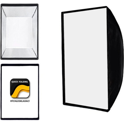 K-60 x 90 rýchloskladací PRENOSNÝ softbox (Bowens)