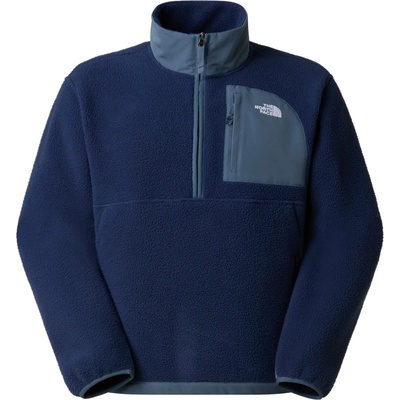 The North Face Мъжки поларен пуловер The North Face Yumiori Off Peak 1/2 Zip Jacket Fleece jumper - Summit Navy / Granite Grey (005-7062-0213)