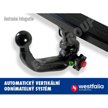 Tažné zařízení VW Passat B8 Variant 2014-, vertikal, Westfalia