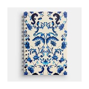 Sentio Бележник със спирала А5, 80л. Indigo Cream