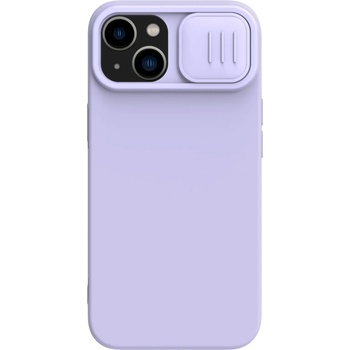 Image 1 of Nillkin Гръб Nillkin CamShield Silky Magnetic silicone за iPhone 14 - Лилав