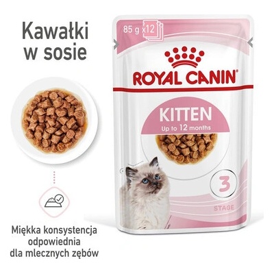 Royal Canin Kitten Instinctive Gravy 48 x 85 g