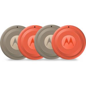 Motorola Moto Tag 4-Pack Smart Tracker 2X Laurel Oak 2X Arabesque - PG38C08028 (PG38C08028)
