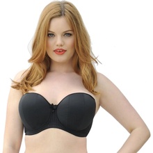 Curvy Kate CK2601-1 Luxe Strapless podprsenka s kosticí černá