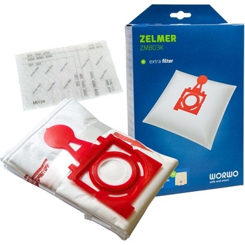 Worwo Zelmer ZVCA300B vrecka a filter 4 ks
