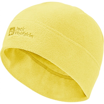 Jack Wolfskin Детска зимна шапка (beanie) Jack wolfskin Kid's Real Stuff Beanie - Lemon Ice - размер One Size (904-0913-0811)