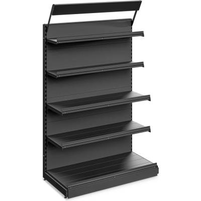 Marbo Regál do prodejny s informačním panelem startovací 219x128x67 cm 5 polic Marbo