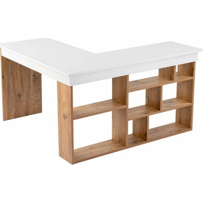Kalune Design Vesper pracovní stůl přírodní/bílá