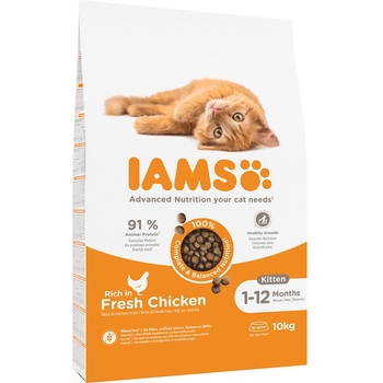 IAMS Advanced Nutrition Kitten Fresh Chicken 2 x 10 kg
