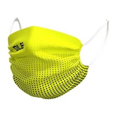 Alé Face mask ALÉ DOTS yellow