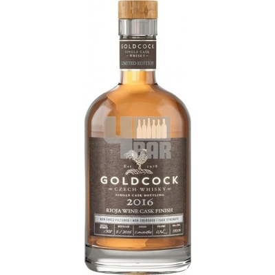 Gold Cock 2016 Rioja Cask Finish 59,5% 0,7 l (holá láhev)