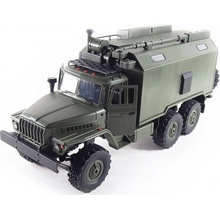 Amewi RC Ural 4320 6x6 s veliteľskou nástavbou zelená RTR 1:16