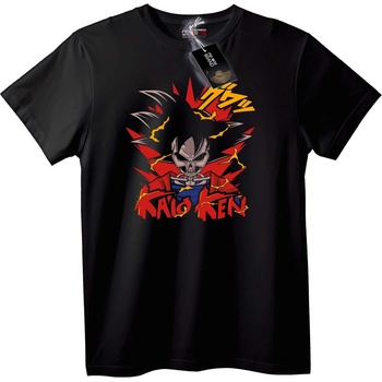 NOONEBRAND Тениска Гоку Череп Каио Кен - S, Black