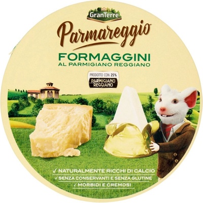 Granterre parmareggio parmazán 8 tavených sýrů 140 g