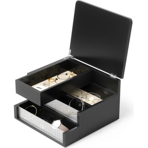 Umbra HK Limited Umbra Кутия за бижута и аксесоари malibu - цвят черен (umbra-1023443-040)